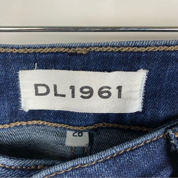 DL1961 Florence Skinny Mid Rise Instasculpt Crop Womens Size 26 - Picture 5 of 11